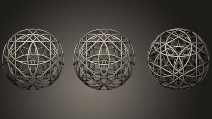 نموذج ثلاثي الأبعاد لآلة CNC الأشكال الهندسية الأرض الظلام ذكر 3d